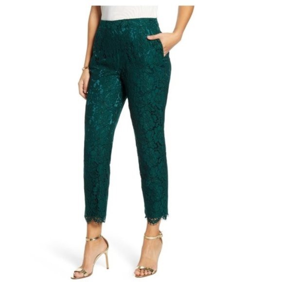RACHEL PARCELL Lace Pants - Picture 1 of 12